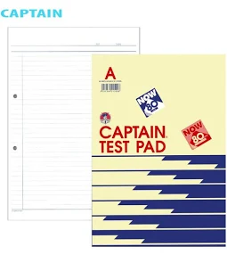 shopping (10) A4 EXAM PAD CAPTAIN