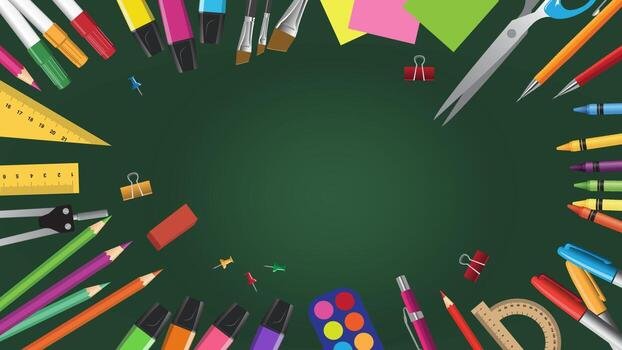top-view-of-composition-of-colorful-school-supplies-isolated-on-dark-background-illustration-free-vector 10 COLOR PLASTIC INDEX DIVIDER CBE906-10